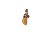 Bag Charm | Orange Slice