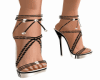 gold/blk heels