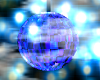 Disco Ball Blue Particle