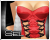 [Sel] Candy Red Bustier