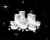 White Sparkle Candles