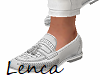 White loafers