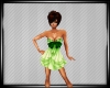 -KX- Green Short Dress