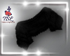 TB- Black Fur Shawl