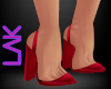 Maxine heels red