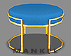 Round Chair Blue