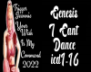 Genesis-I Cant Dance