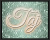 TAJ birthday banner