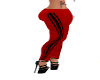 red sportss pants rl