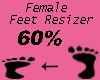 Feet Resizer Avatar 60%