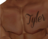 Tyler Chest Tattoo