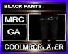 BLACK PANTS