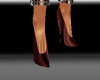 Burgundy Court Shoes