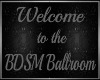 ~V~  Ballroom Sign