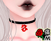 蝶 Red Dragon Choker
