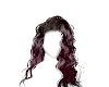 Mauvy Wavy Hair