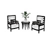 AAP-Black/White Chairs