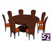 Autumn Lg Table 8 Chairs