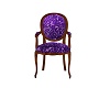 D}KC PurplePrinted Chair