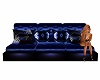 Navy Armless Sofa 1