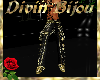 Gold Rave Pants