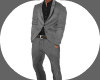 Full Gray Suit w Shoes