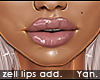 Y: zell lips | delicate