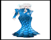Blue Dragon Scale Gown