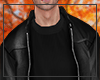 N. Leather Jacket Black