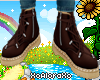 (A)  Leo Brown Boots