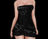 Sexy Black Sequin Dress
