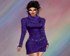Violet Sweater Dress
