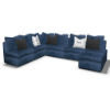 Iso - Blue Z Sectional