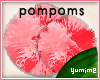 [Y] GogoPomPoms ~ Red