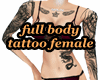 full body tattoos female