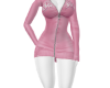 pink hoodie dress