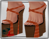 red brown plattform shoe