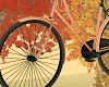 Autumn Bike love pose