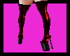 Latex Thigh Boots 9
