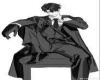 sitting M F