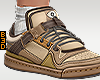 ♕ Wheat Low Sneakers