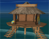 beach bar hut