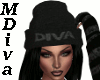 (MDiva)Diva hat/Blk hair