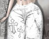 white grunge sweats ☆