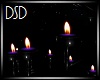 {DSD} PVC Candles PURPLE