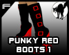 Punky Red Boots 1 F
