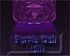 Puple Wall Light