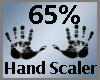 65% Hand Scale -M-