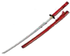 red samurai sword