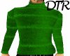 ~DTR~MetalicGreenSweater